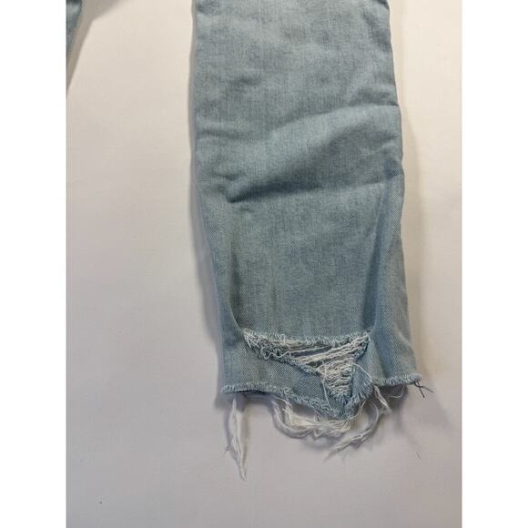 Treasure & Bond High Rise Loose Skinny Ankle Jeans Women’s Size 28 Light Wash - Picture 8 of 10